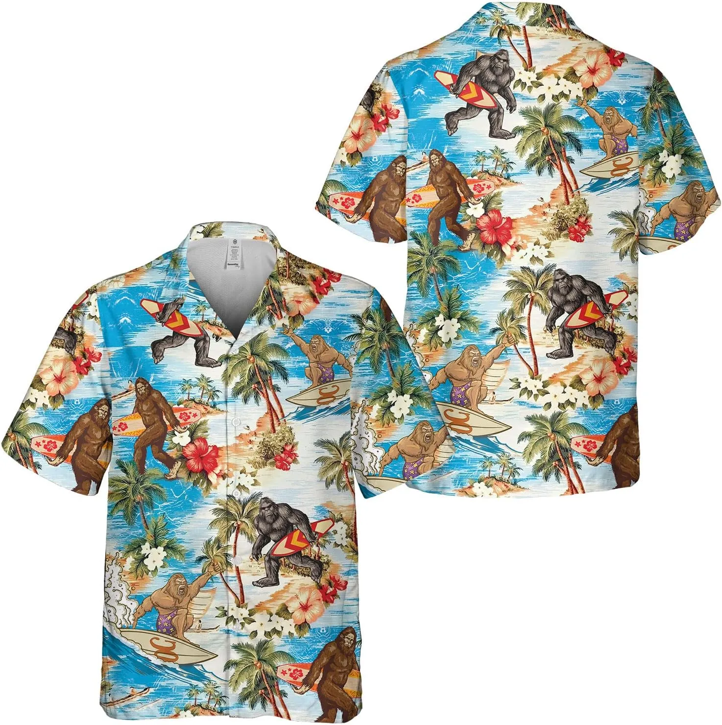 Hawaiian Shirt for Men Aloha Vintage Mens Hawaiian Shirts Short Sleeve Button Down Shirt Men