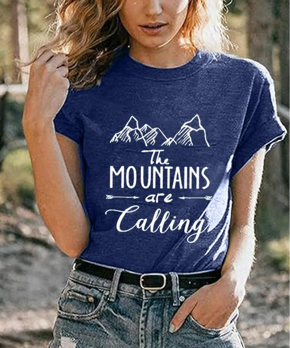 Hiking Mountain Shirts Women Funny Adventure Graphic Tank Top Summer Outdoor Camping Sleeveless Tee