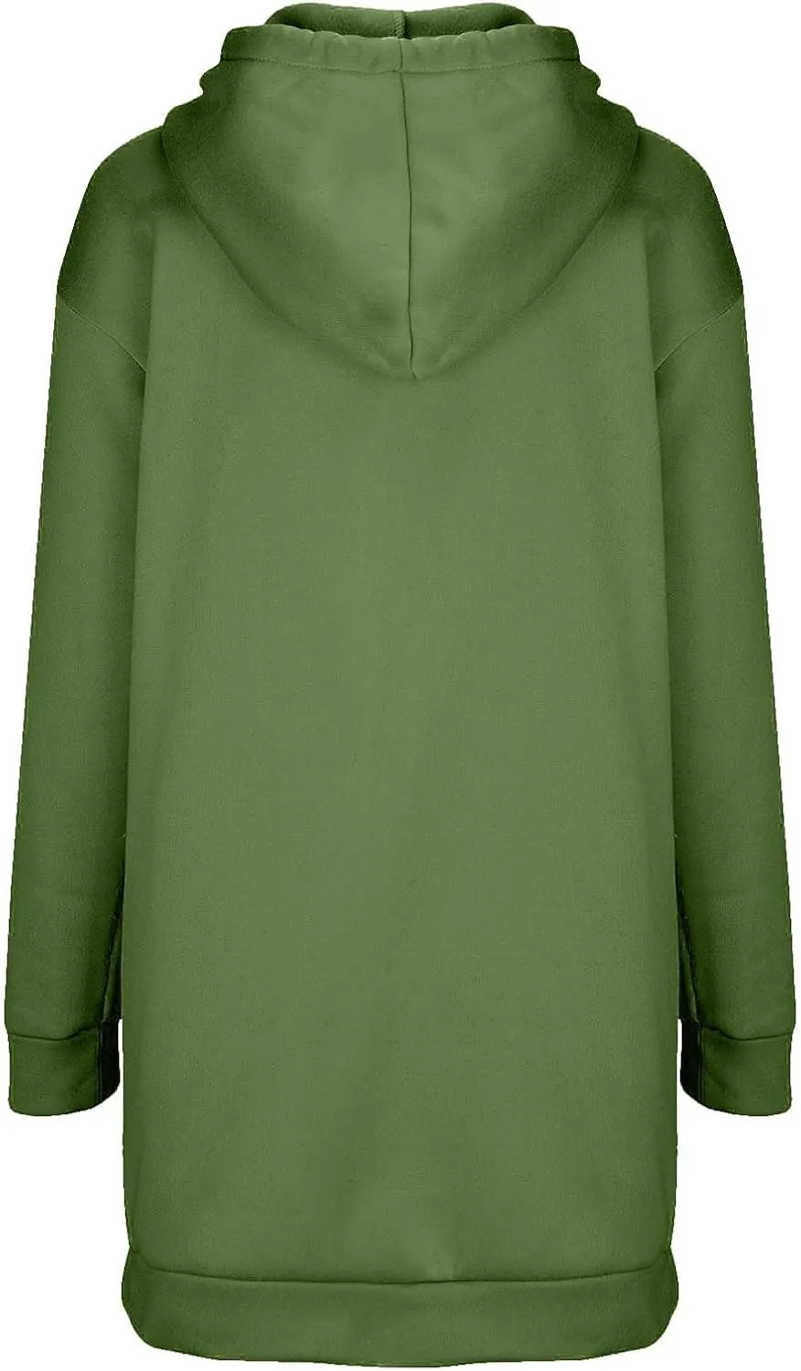 Hoodie Dress for Women Oversized Hooded Pullover Long Sleeve Sweatshirts Casual Fall Winter Hoodies Dress with Pocket