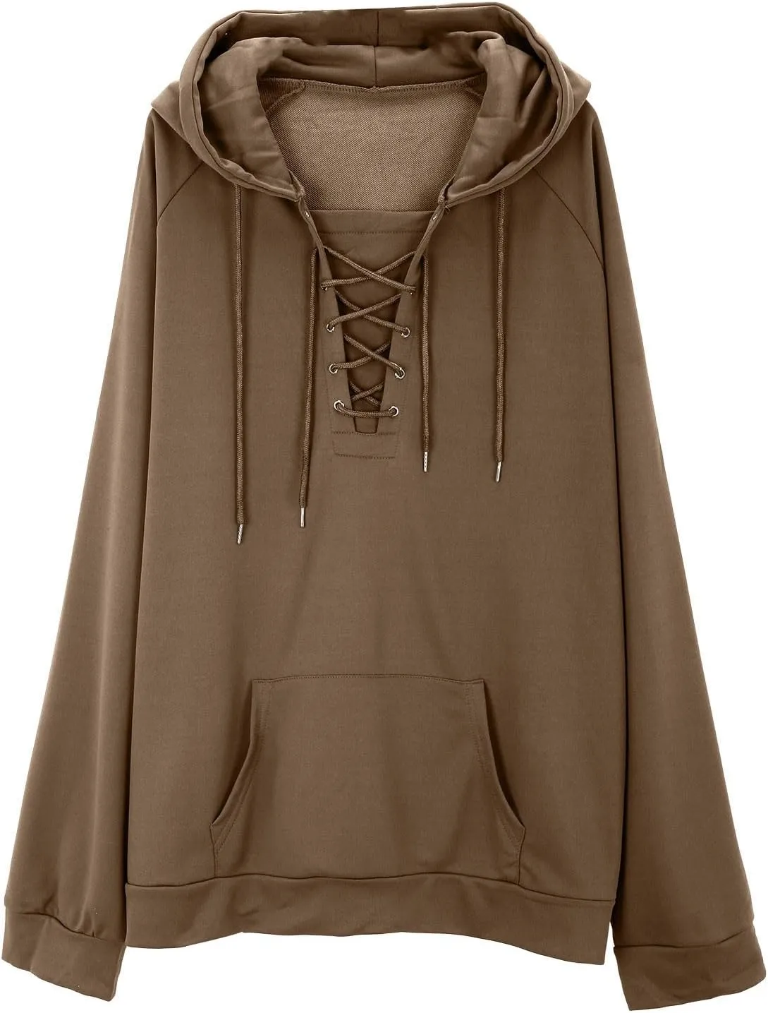Hoodie Men And Winter Vintage Long Sleeve Hoodie Half Zipper Hooded Sweatshirt Top Workwear Multi Pocket Outdoor