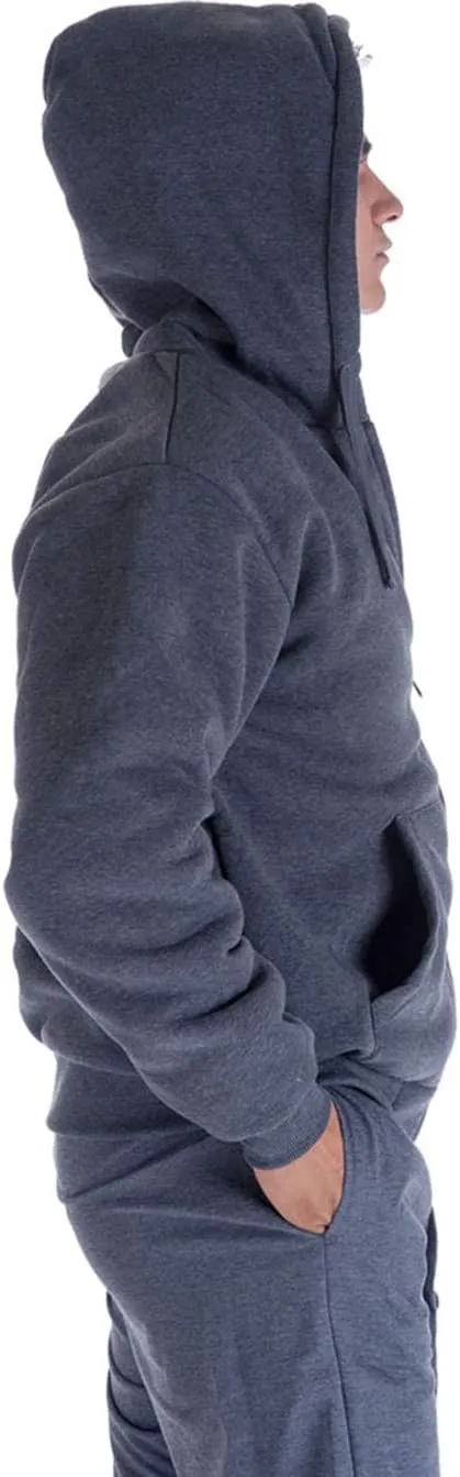 Hoodies for Men Winter Warm Heavyweight Sherpa Lined Fleece Zip Up Hoody Jacket