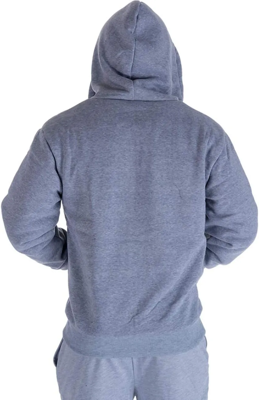 Hoodies for Men Winter Warm Heavyweight Sherpa Lined Fleece Zip Up Hoody Jacket