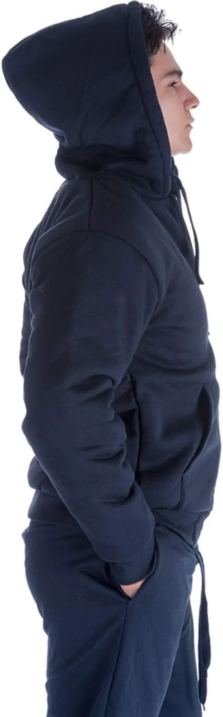 Hoodies for Men Winter Warm Heavyweight Sherpa Lined Fleece Zip Up Hoody Jacket