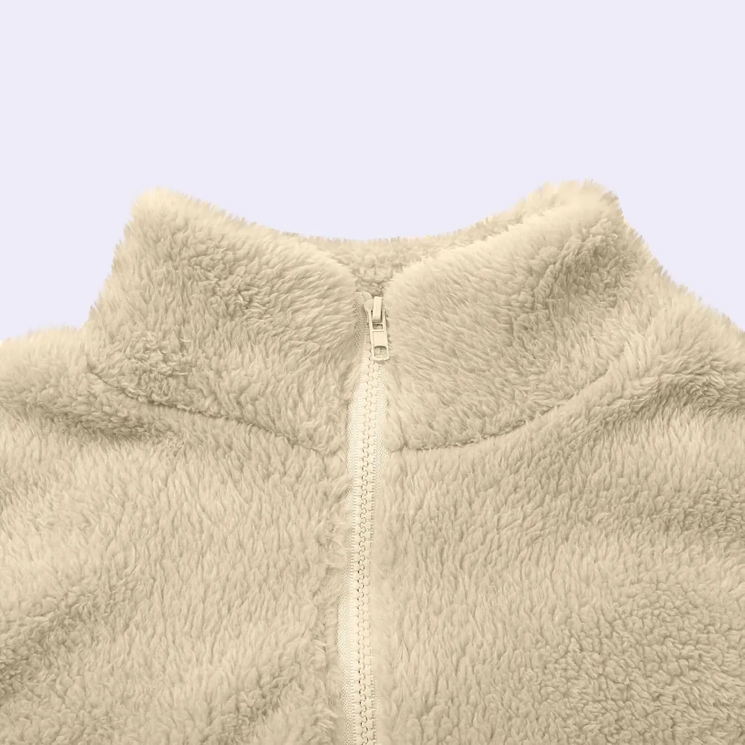 Hoodies for Women Zip Up Comfy Warm Plus Size Teddy Jackets with Pockets Lightweight Fleece Fall Winter Coats