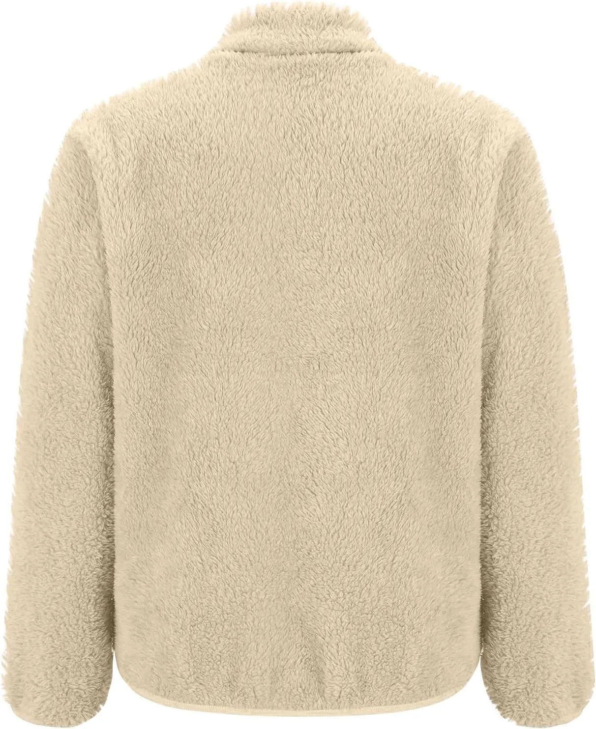 Hoodies for Women Zip Up Comfy Warm Plus Size Teddy Jackets with Pockets Lightweight Fleece Fall Winter Coats