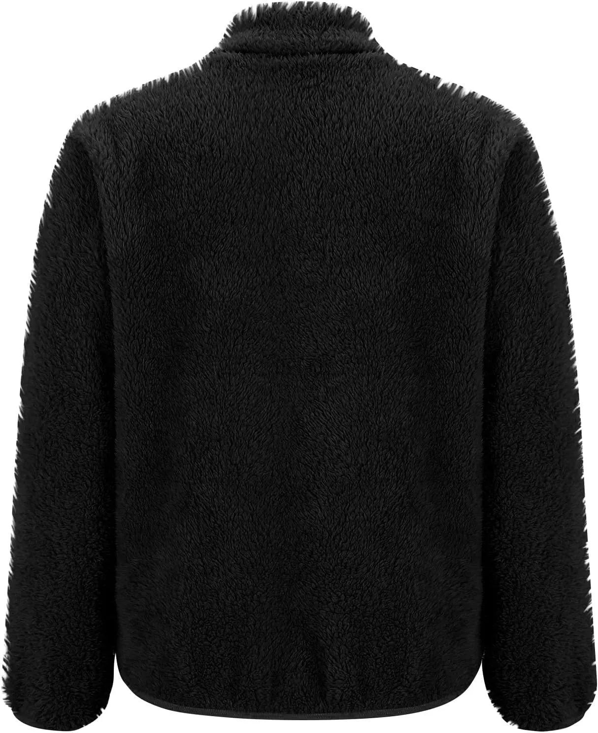 Hoodies for Women Zip Up Comfy Warm Plus Size Teddy Jackets with Pockets Lightweight Fleece Fall Winter Coats