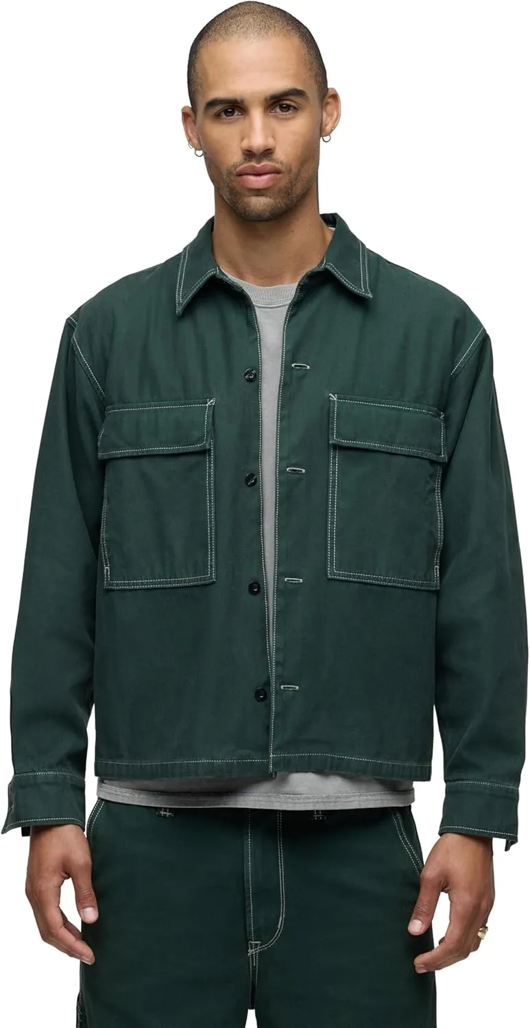 HUDSON Men's Shirt Jacket