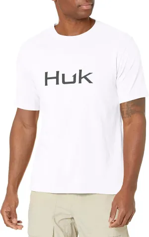 HUK Men's Performance Fishing Logo Tee-Short Sleeve | Quick-Dry