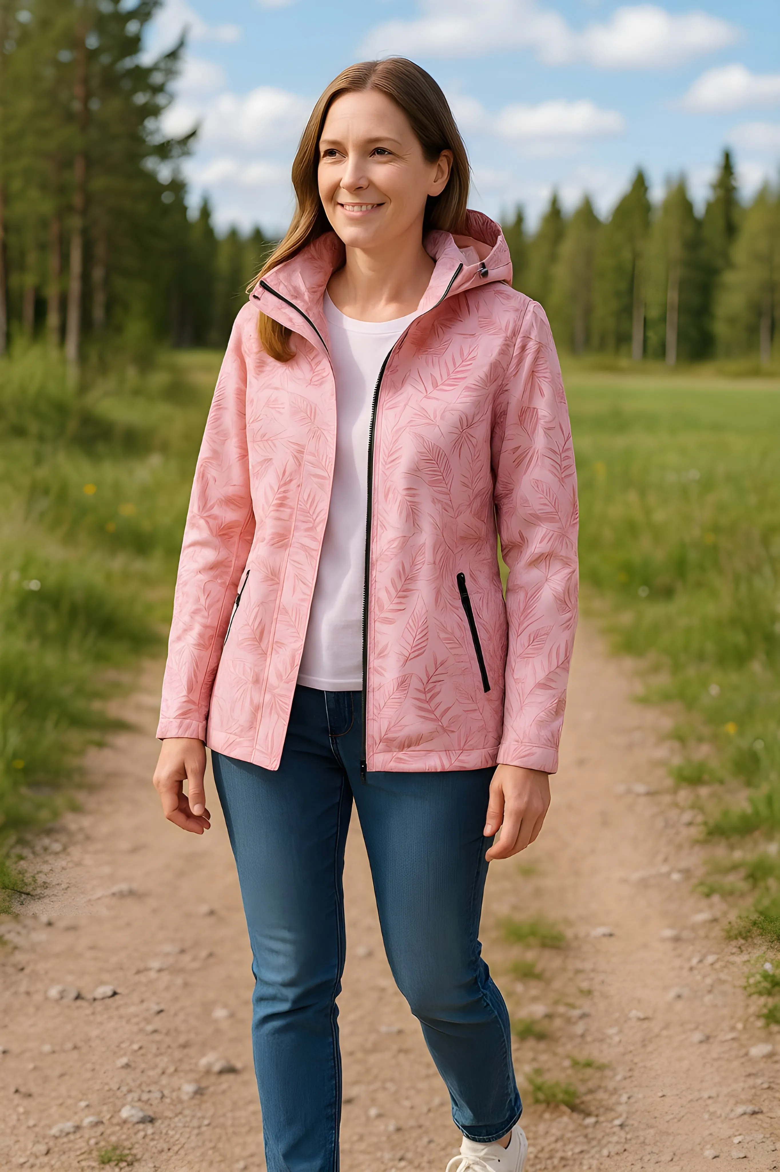 Joana | Windproof Printed Jacket