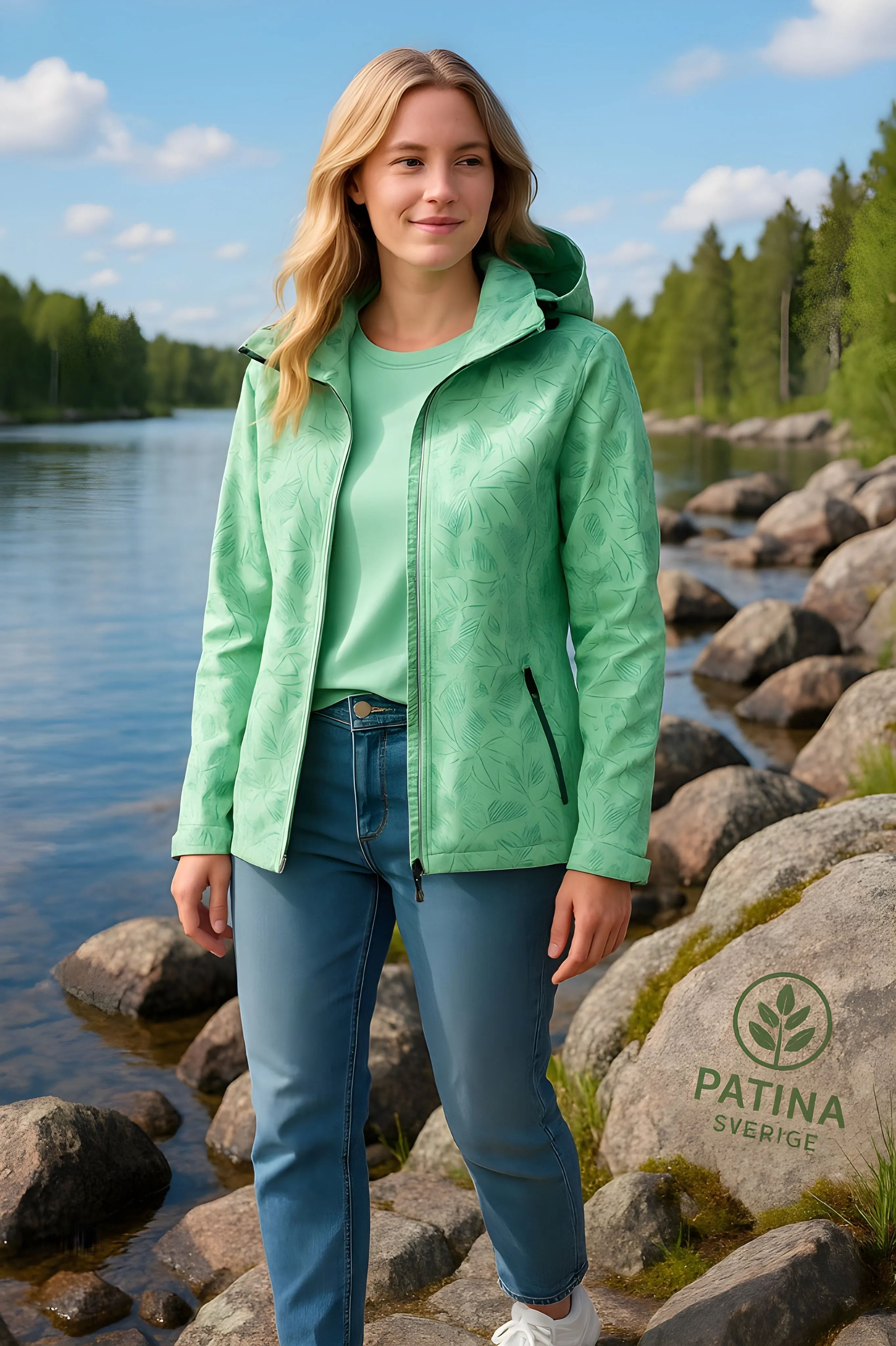 Joana | Windproof Printed Jacket