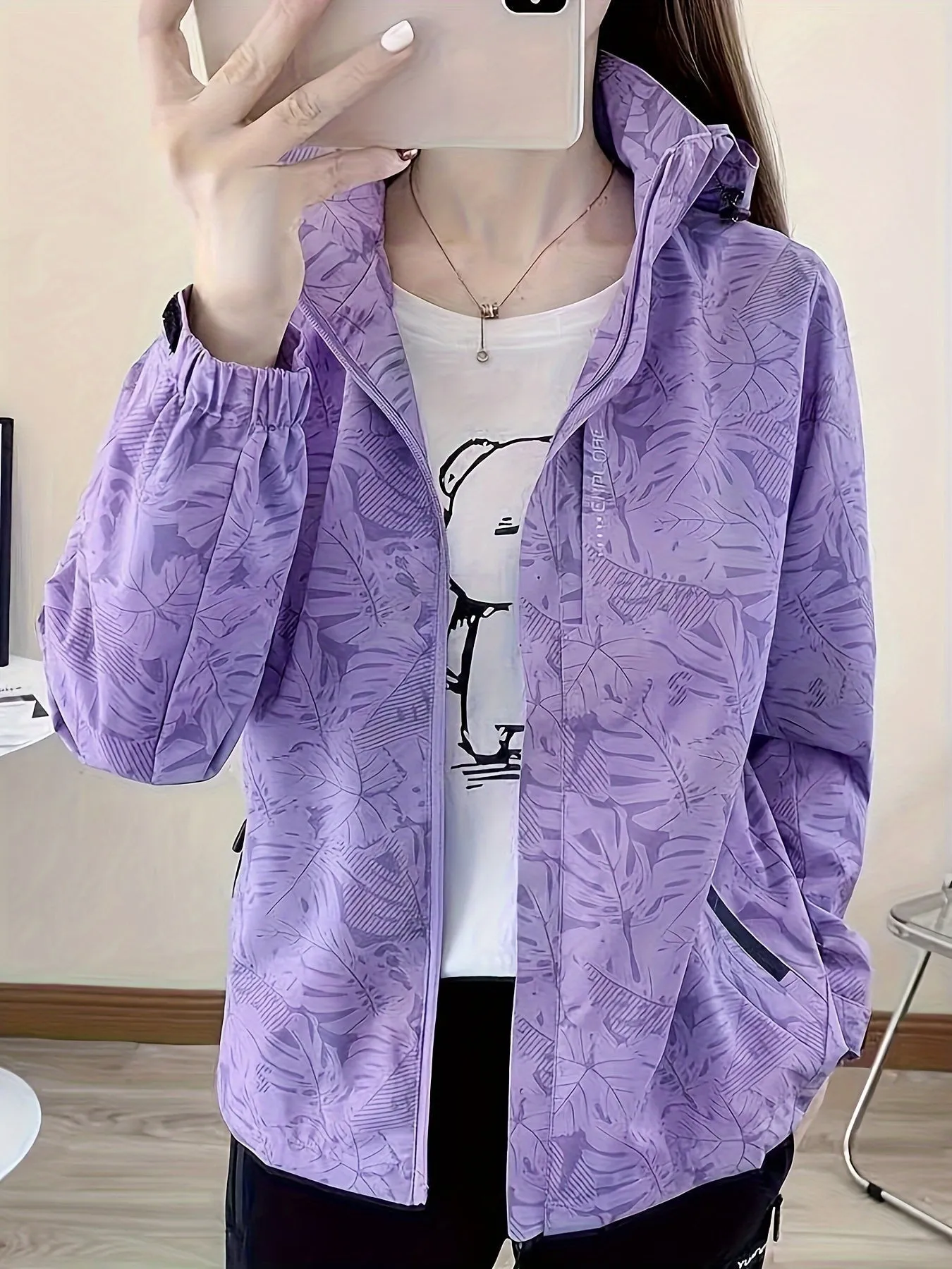 Joana | Windproof Printed Jacket