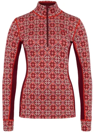 KARI TRAA Women's Rose Half Zip Baselayer Top