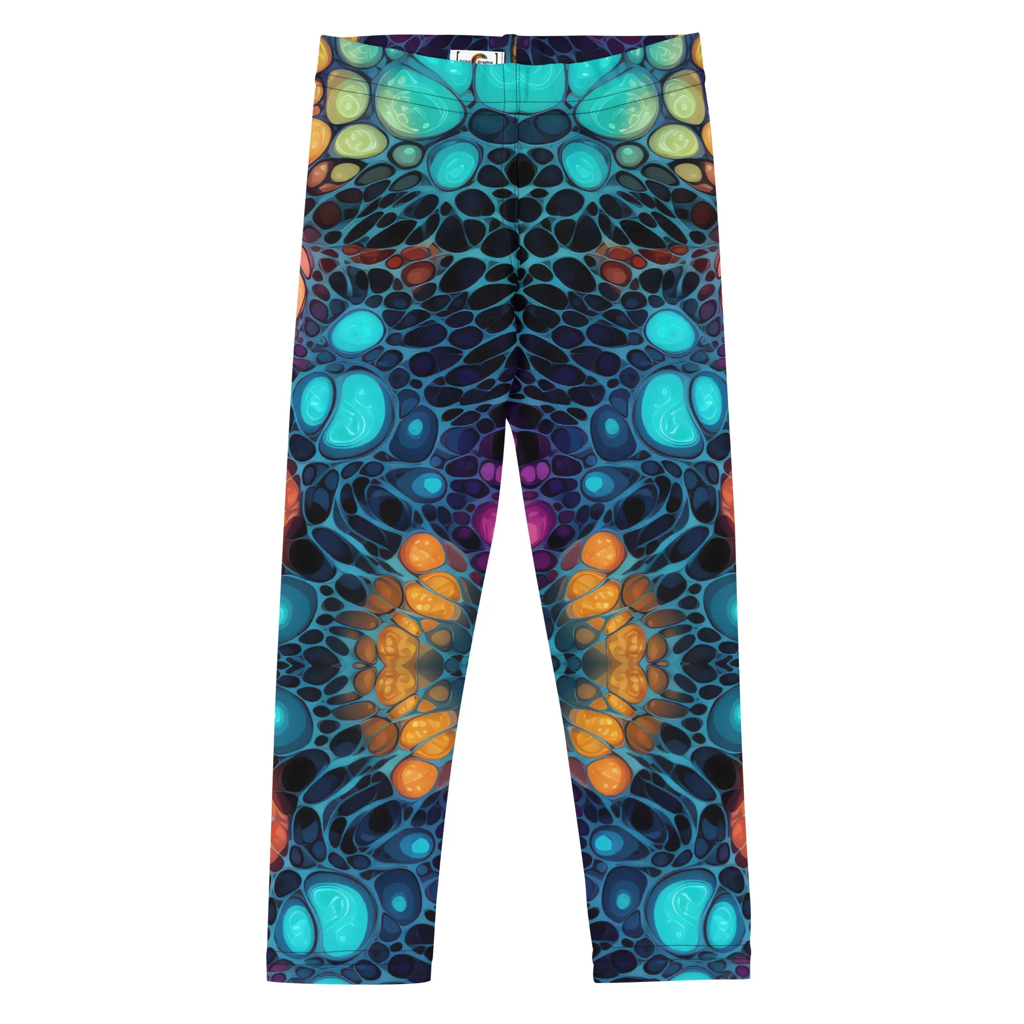 Kid's Leggings Christmas Cellular Lights