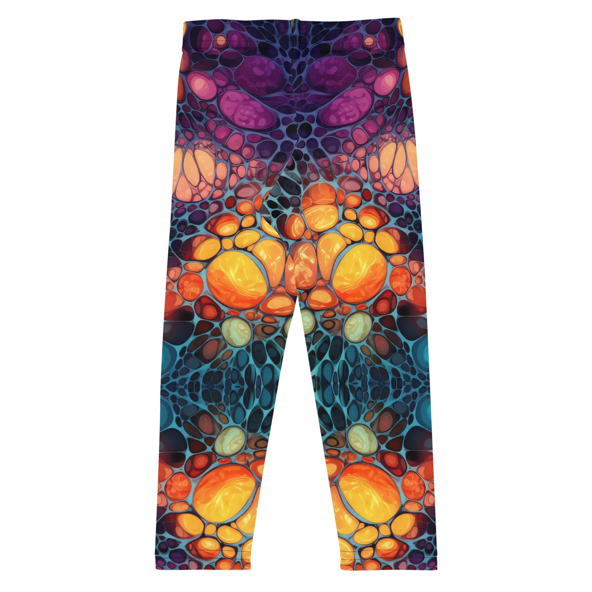 Kid's Leggings Christmas Cellular Lights