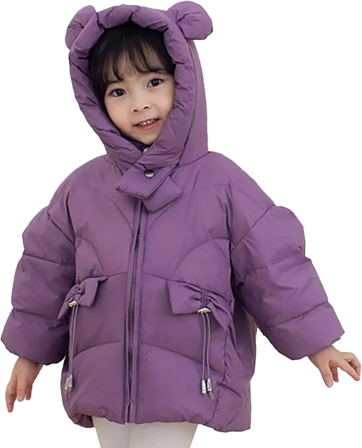 Kids Toddler Baby Girls Boys Winter Warm Thick Solid Cotton Long Sleeve Padded Jacket Coat Big Boys Winter Coats