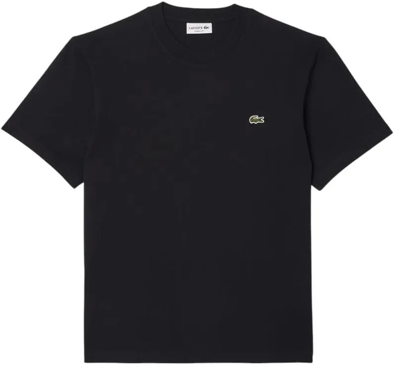 Lacoste Mens Short Sleeve Classic Fit Crew Neck Tee Shirt