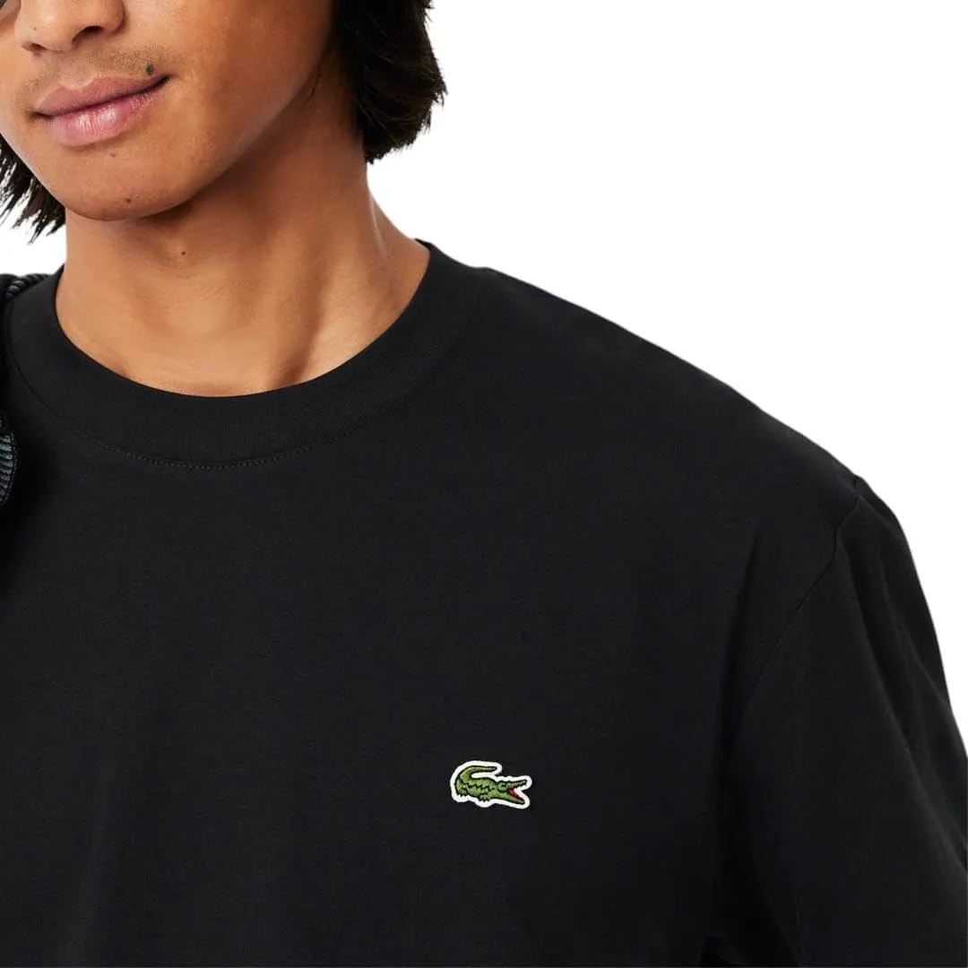 Lacoste Mens Short Sleeve Classic Fit Crew Neck Tee Shirt