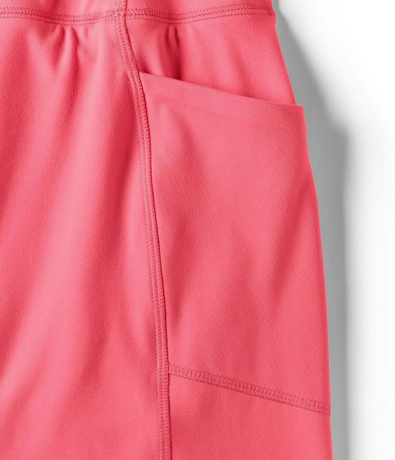 Lands' End Women's Active High Impact High Rise Flat Front Skorts