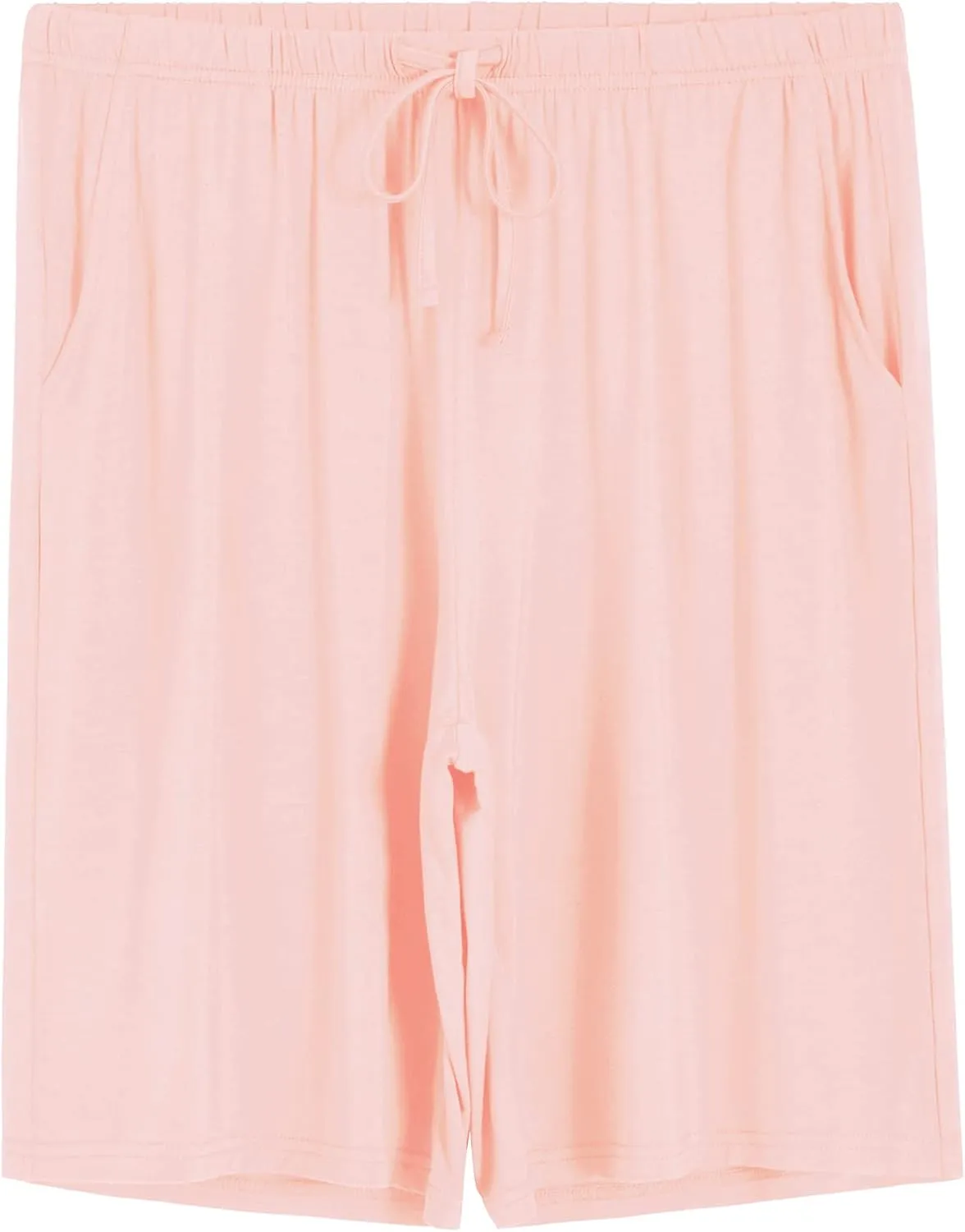 Latuza Women's Viscose Pajama Shorts Knee Length Sleep Shorts