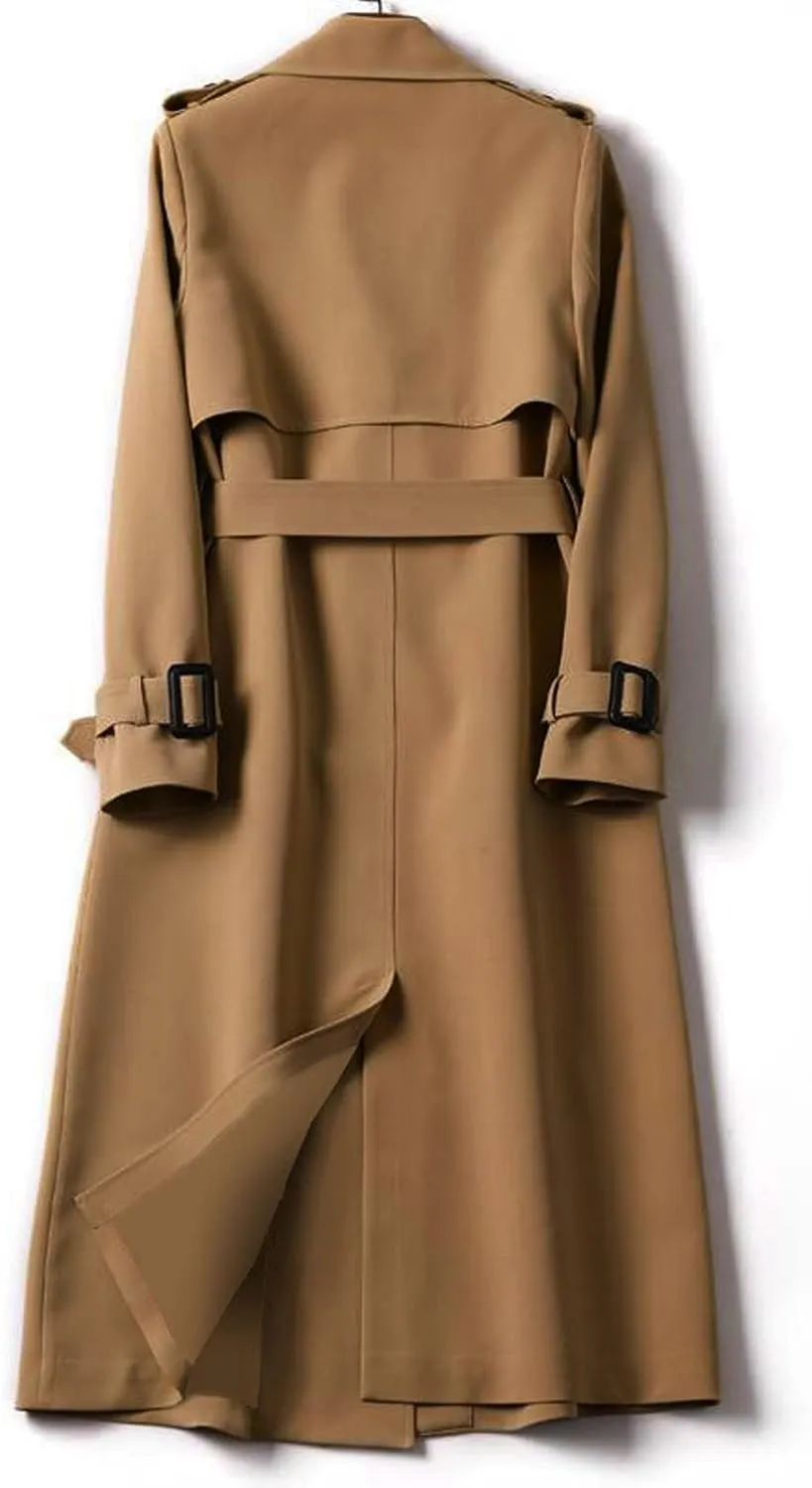LCMTWX Winter Coat Women Long Suit Collar Printed Pocket Jacket Womens Winter Coats Trench Coat Women Coats for Women