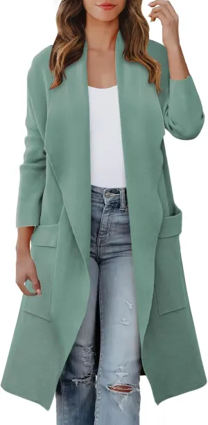 LCMTWX Winter Coat Women Long Suit Collar Printed Pocket Jacket Womens Winter Coats Trench Coat Women Coats for Women