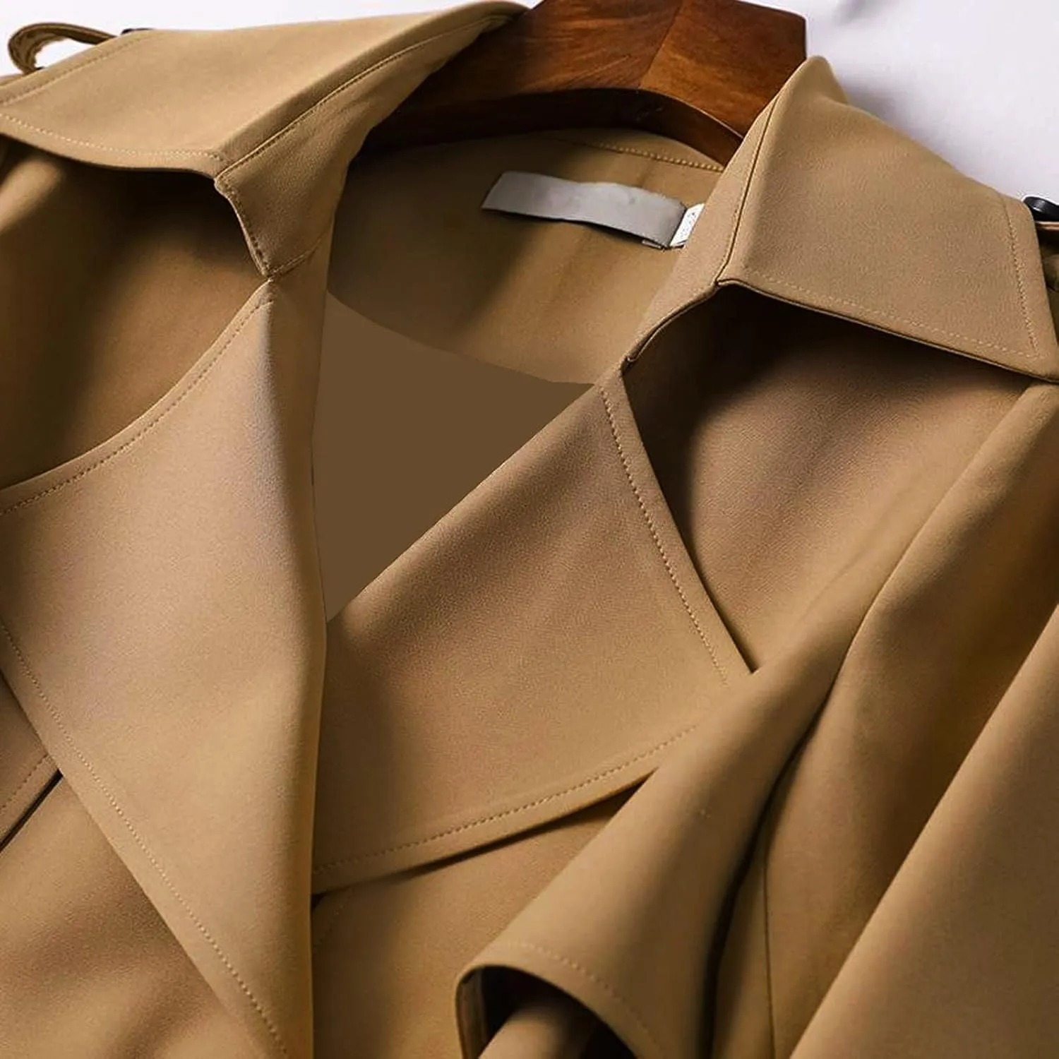 LCMTWX Winter Coat Women Long Suit Collar Printed Pocket Jacket Womens Winter Coats Trench Coat Women Coats for Women