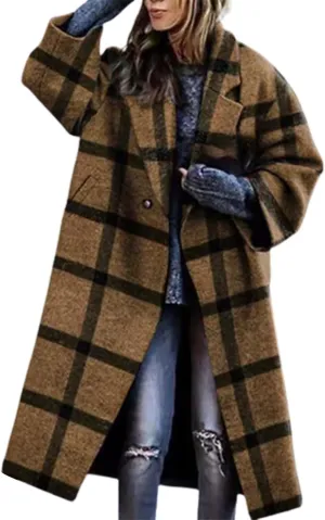 LCMTWX Winter Coats for Women Winter Office Sleeveless Button Woolen Jacket Coat Long Coats for Women Dressy Winter Coat