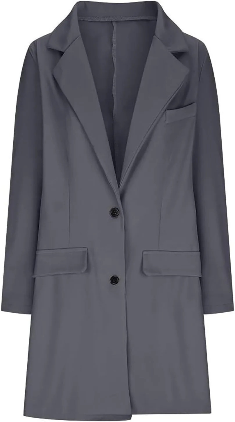 LCMTWX Winter Coats for Women Winter Office Sleeveless Button Woolen Jacket Coat Long Coats for Women Dressy Winter Coat