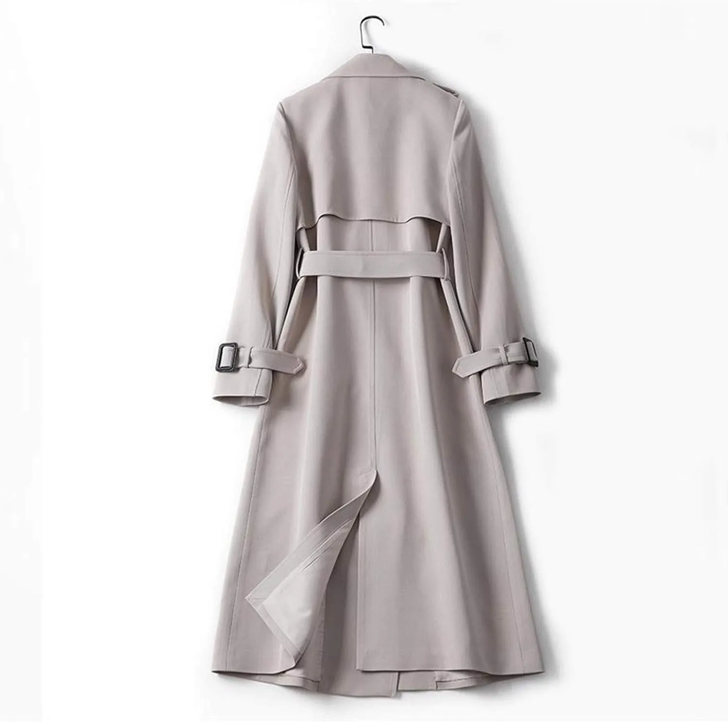 LCMTWX Women Trench Coat Hooded Coat Outwear Womens Elegant Windbreaker Wild Winter Women's Coat Women Trench Coat Women