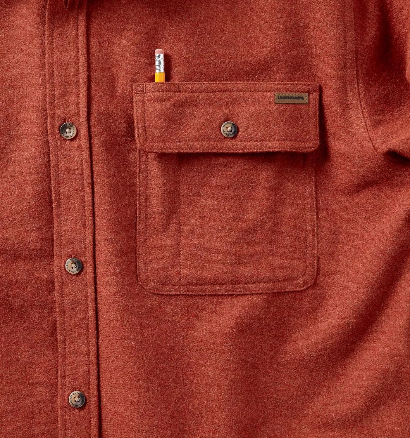 Legendary Whitetails Men's Buck Camp Flannel, Long Sleeve Plaid Button Down Casual Shirt, Corduroy Cuffs