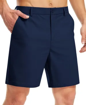 Libin Golf Shorts Men Dress Shorts Casual Work Flat Front Shorts 7" 9" Stretch Lightweight