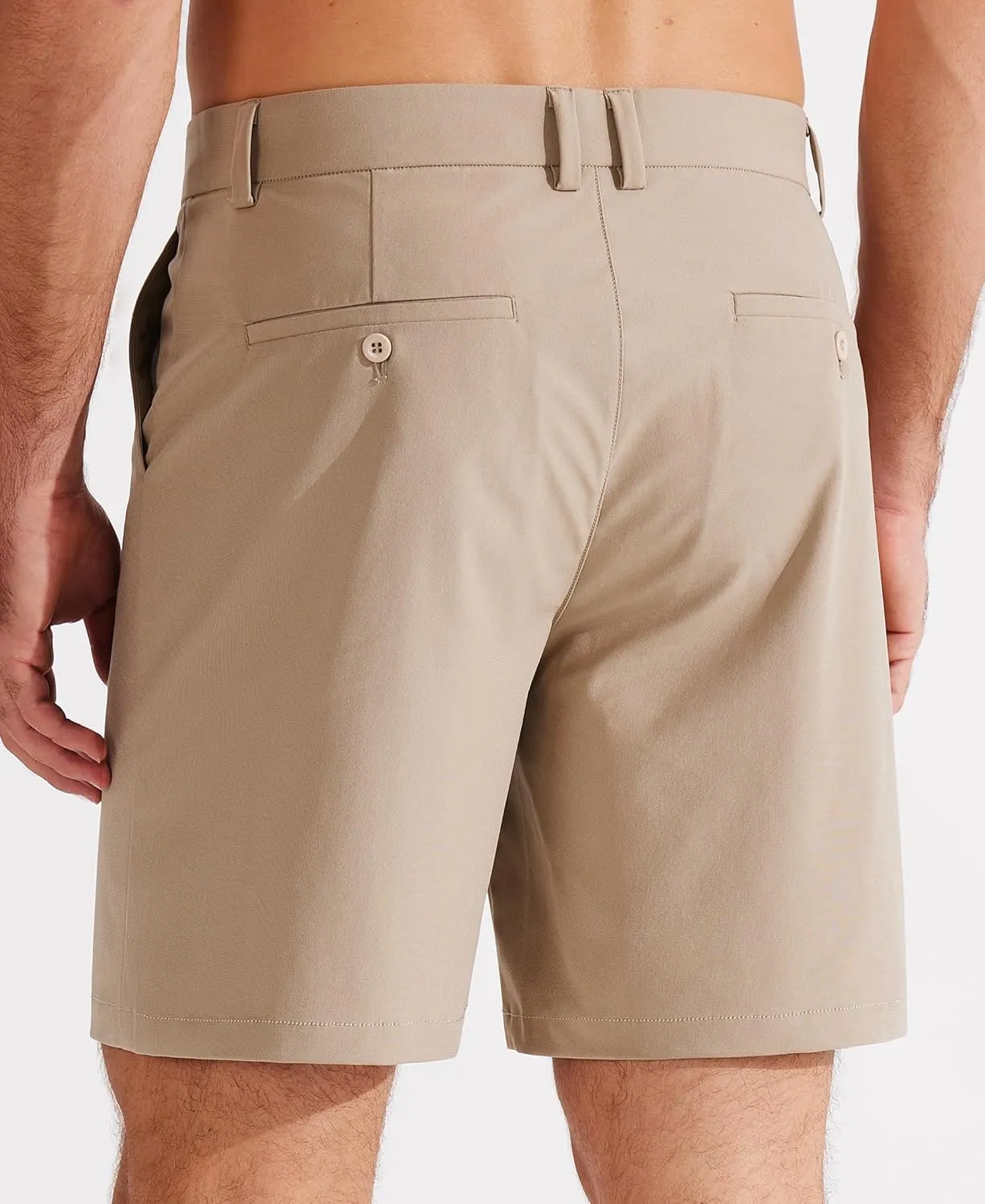 Libin Golf Shorts Men Dress Shorts Casual Work Flat Front Shorts 7" 9" Stretch Lightweight