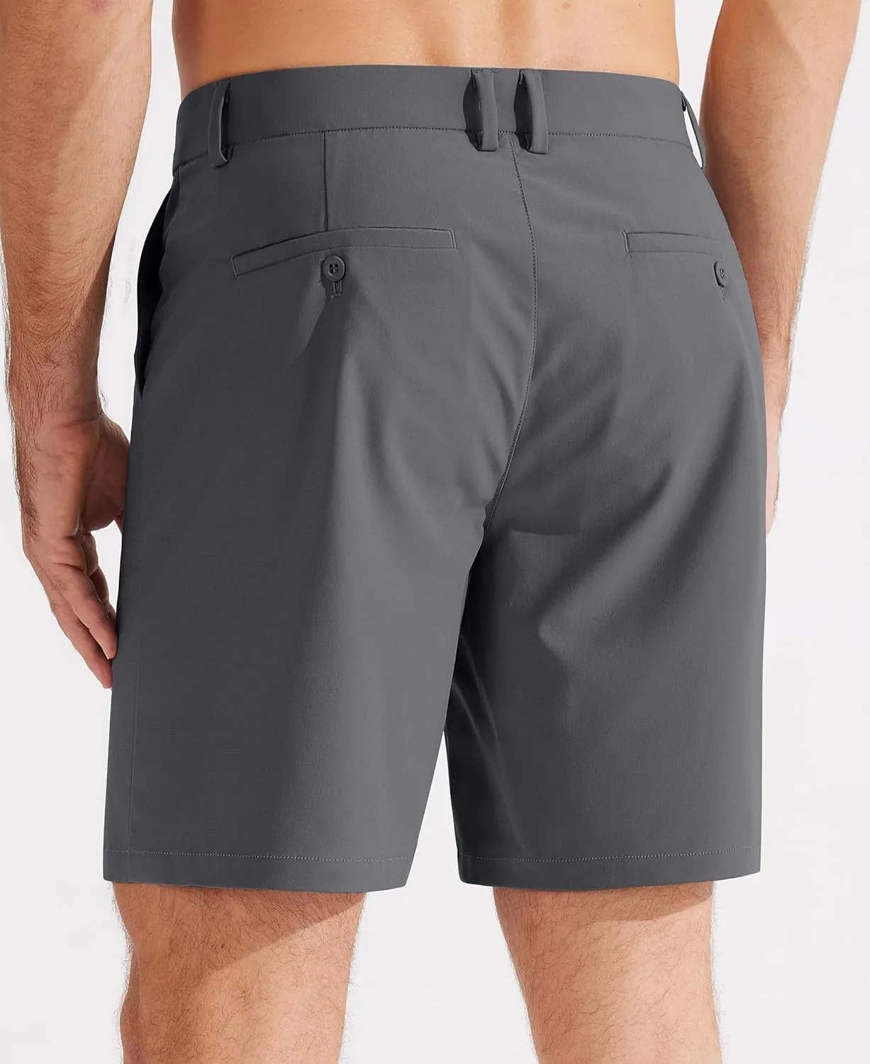Libin Golf Shorts Men Dress Shorts Casual Work Flat Front Shorts 7" 9" Stretch Lightweight