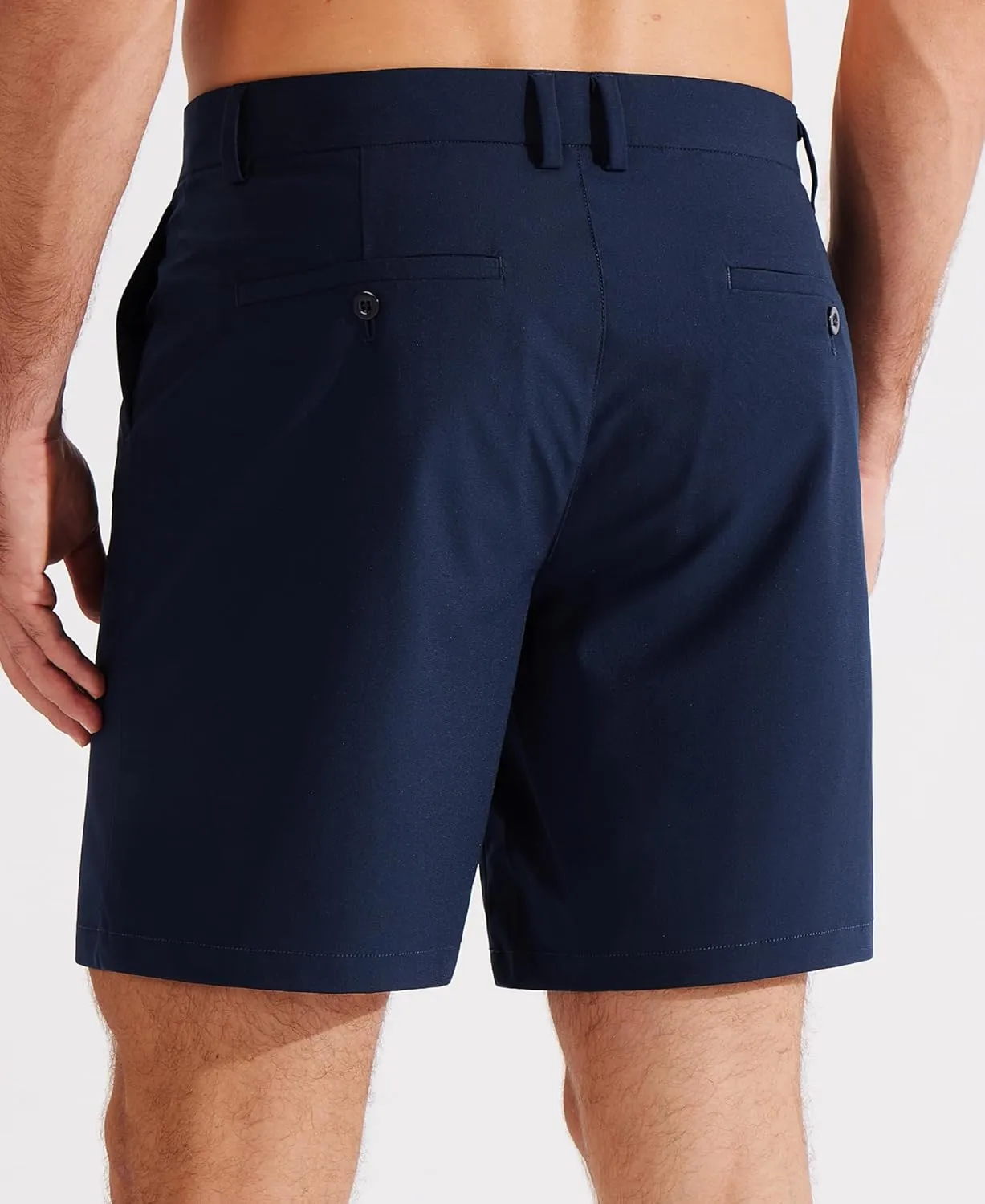 Libin Golf Shorts Men Dress Shorts Casual Work Flat Front Shorts 7" 9" Stretch Lightweight