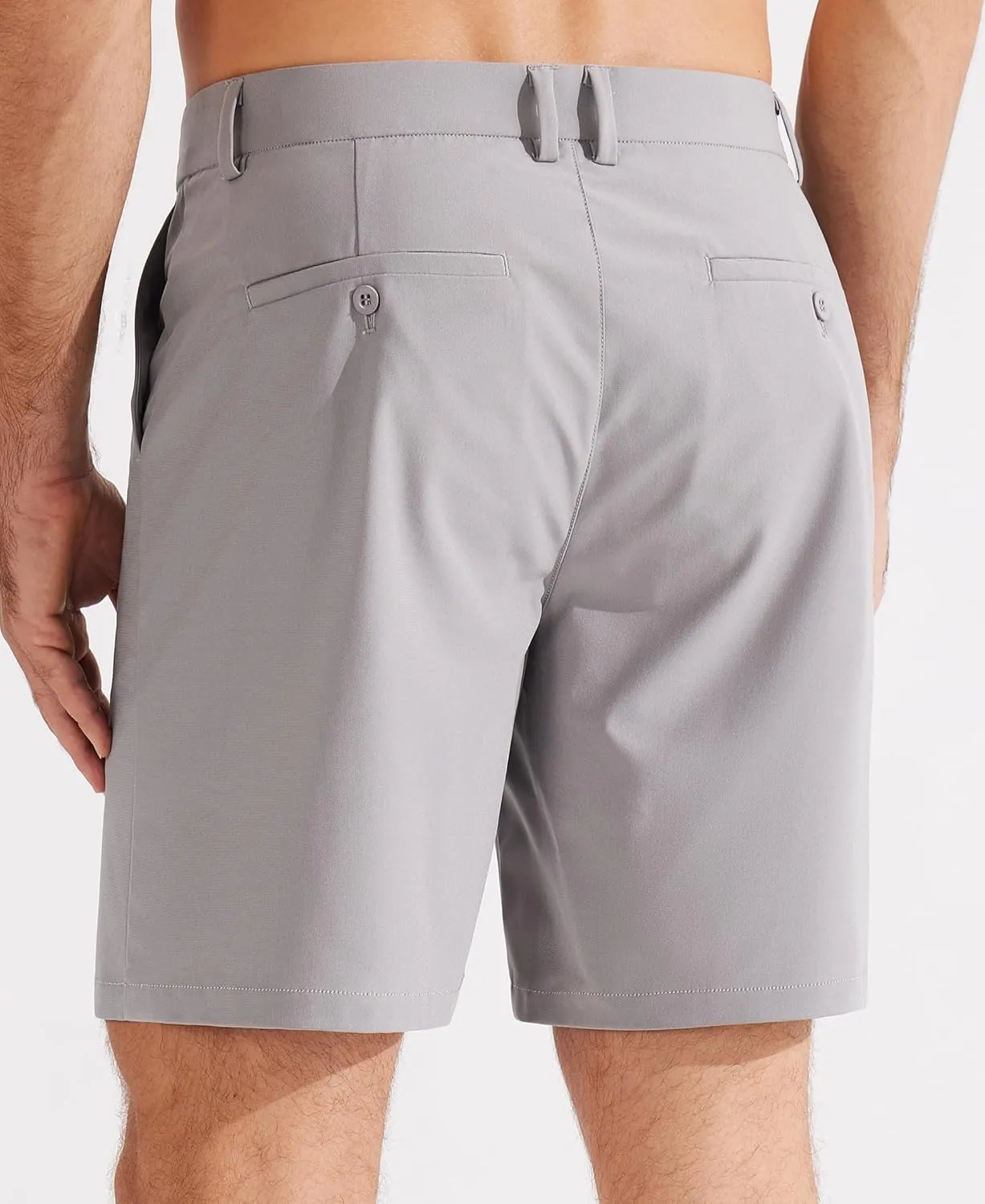 Libin Golf Shorts Men Dress Shorts Casual Work Flat Front Shorts 7" 9" Stretch Lightweight