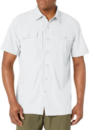 Little Donkey Andy Men's Lightweight Short Sleeve Shirt Quick Dry Stretch Shirt for Hiking Travel, UPF50