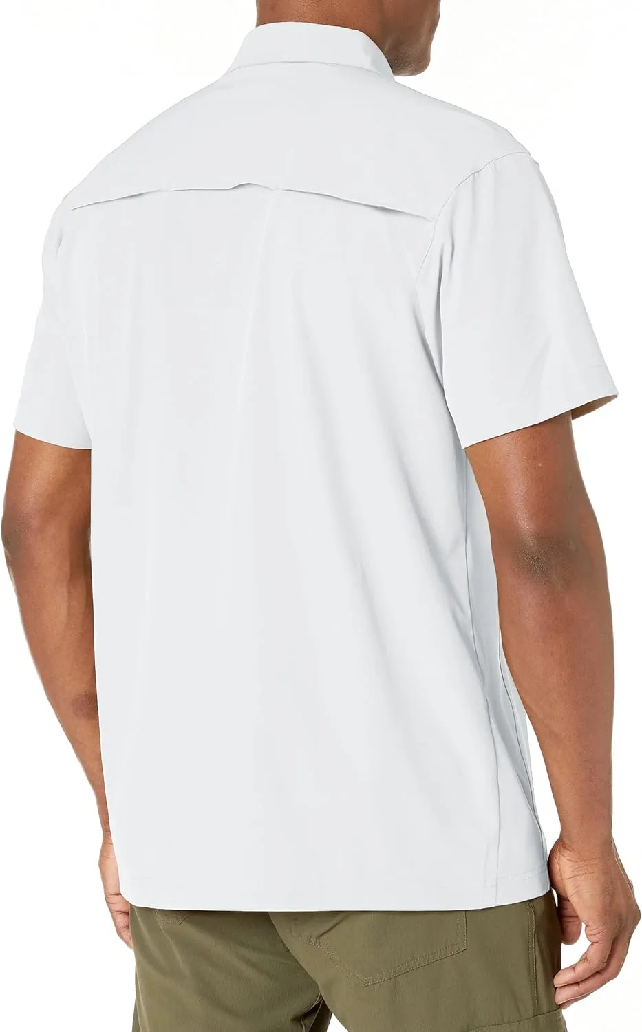Little Donkey Andy Men's Lightweight Short Sleeve Shirt Quick Dry Stretch Shirt for Hiking Travel, UPF50