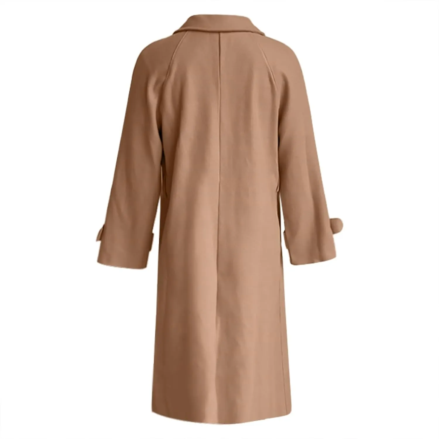 Long Trench Coat for Women Fuzzy Jacket Loose Fitting Warm Winter Outwear Fashion Cropped Trench Coat for Women 2024