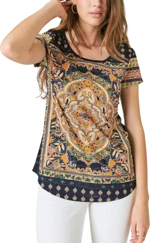 Lucky Brand Women's Persian Carpet Tee