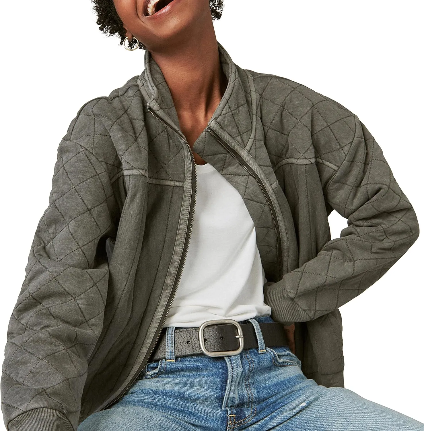Lucky Brand Women's Sandwash Dolman Tee