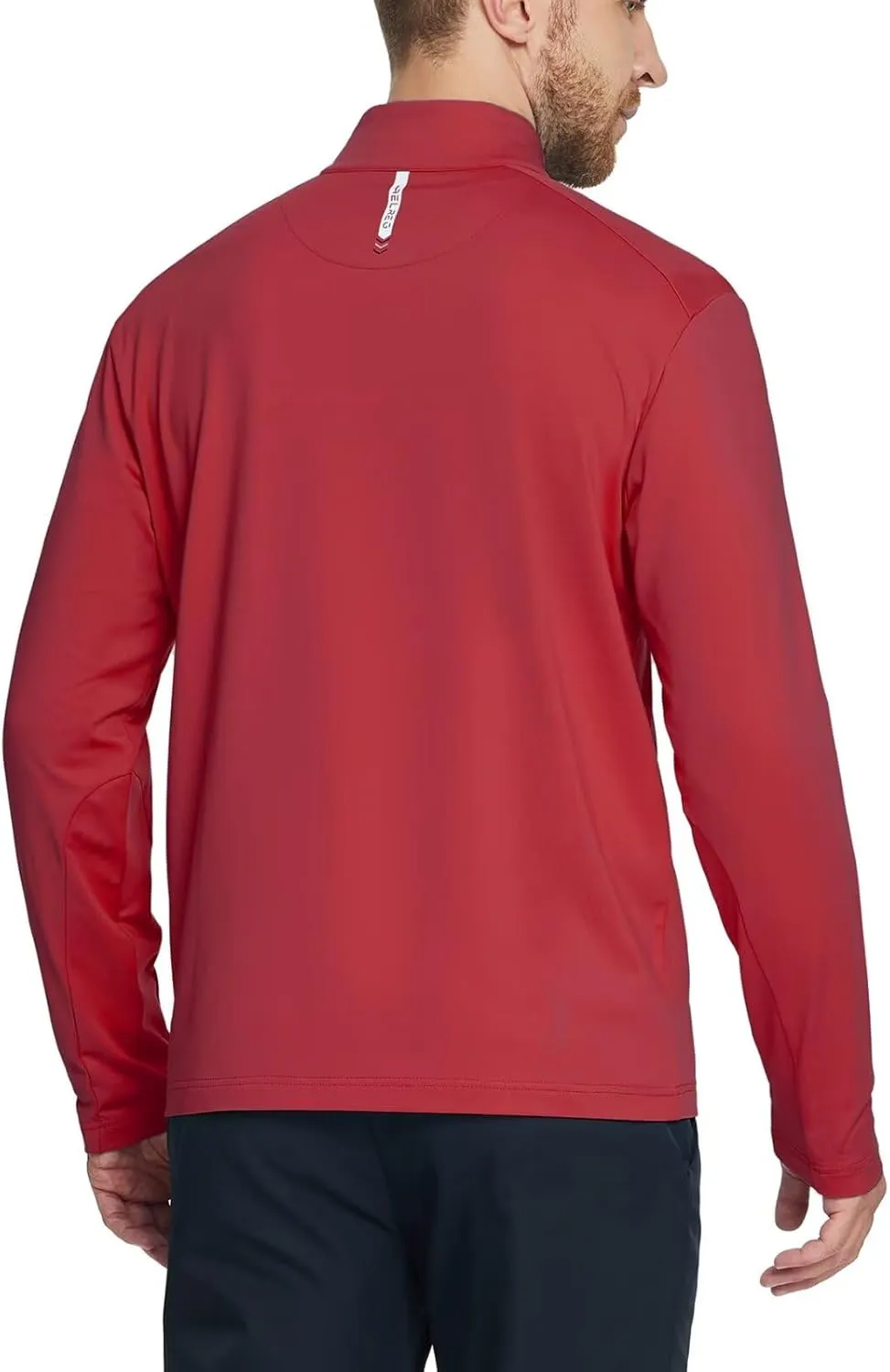 M MAELREG Quarter Zip Pullover Men Moisture Wicking Fleece lined Dry Fit Mock Neck Golf 1/4 Zip Pullover Mens Sweatshirt