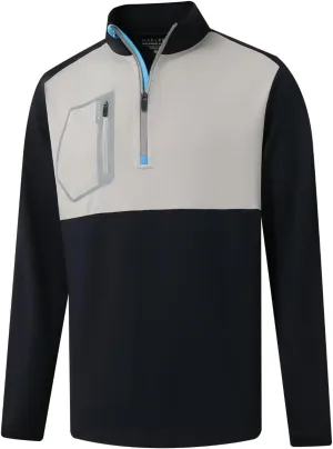 M MAELREG Quarter Zip Pullover Men Moisture Wicking Fleece lined Dry Fit Mock Neck Golf 1/4 Zip Pullover Mens Sweatshirt