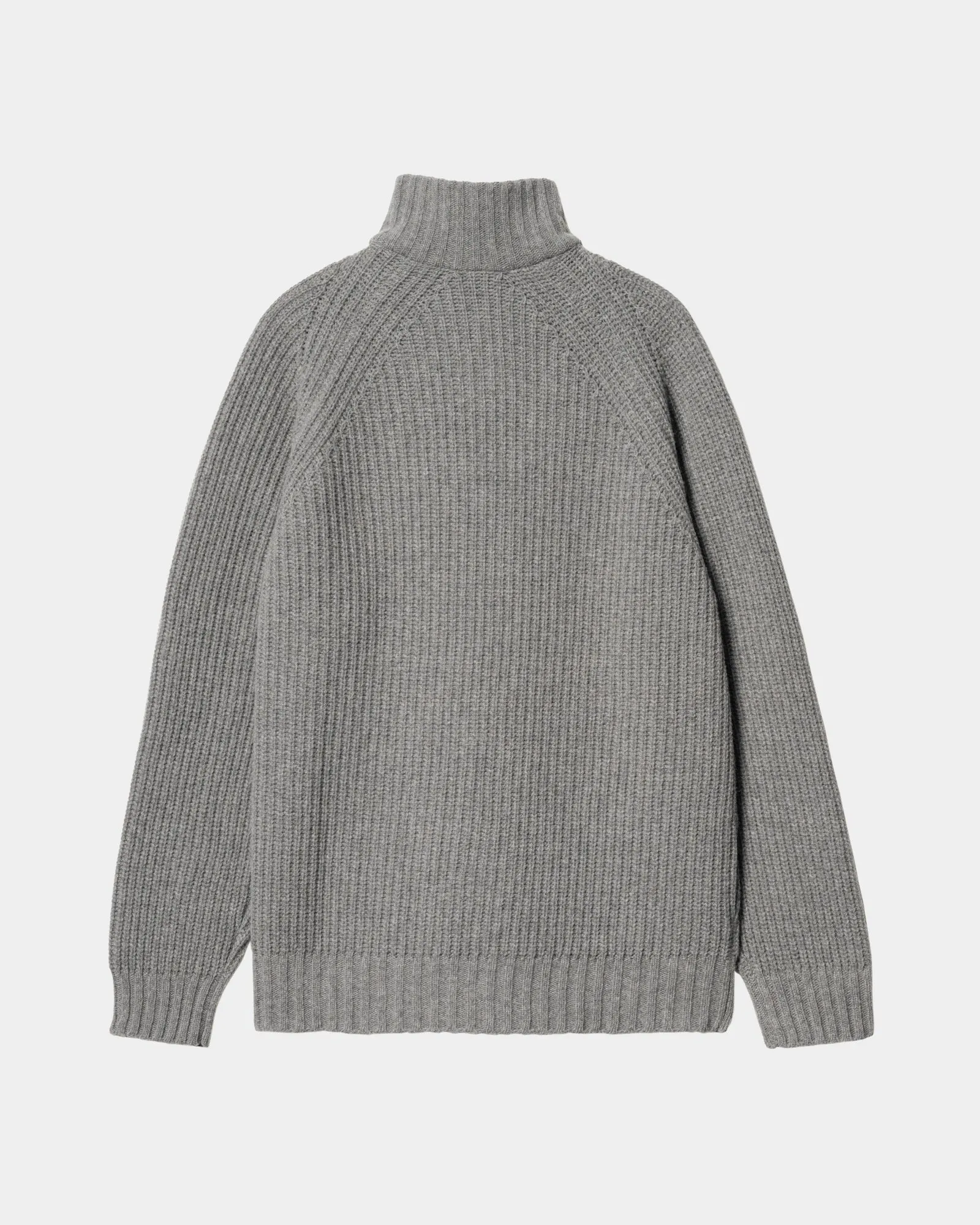 Marlon Half Zip Sweater | Grey Heather