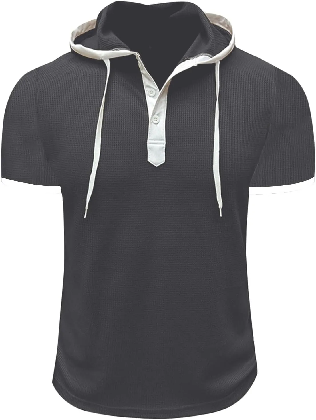 Men Essential Quick-Dry T Shirt Quick Dry Workout Top Minimalist Logo Athletic Summer Ready Tunics