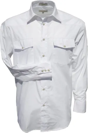 Men's Casual Western Snap Shirt Regular, Big & Tall Sizes, Long Sleeve Pockets Cotton Blend