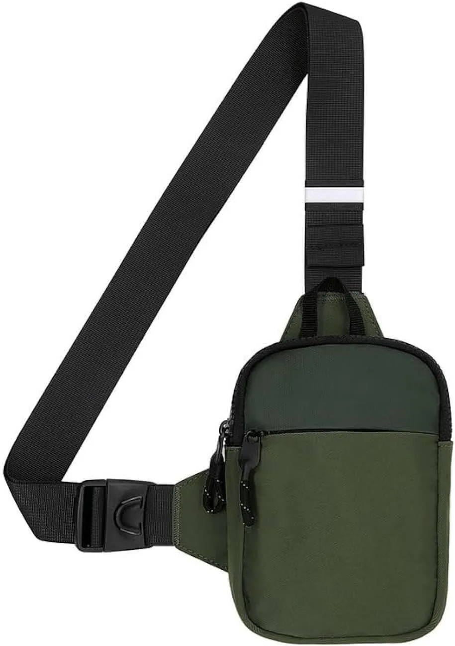 Mini Sling Bag Men Small Crossbody Bag Women Fanny Packs Casual Personal Pocket Bag Backpack Phone Chest Bag