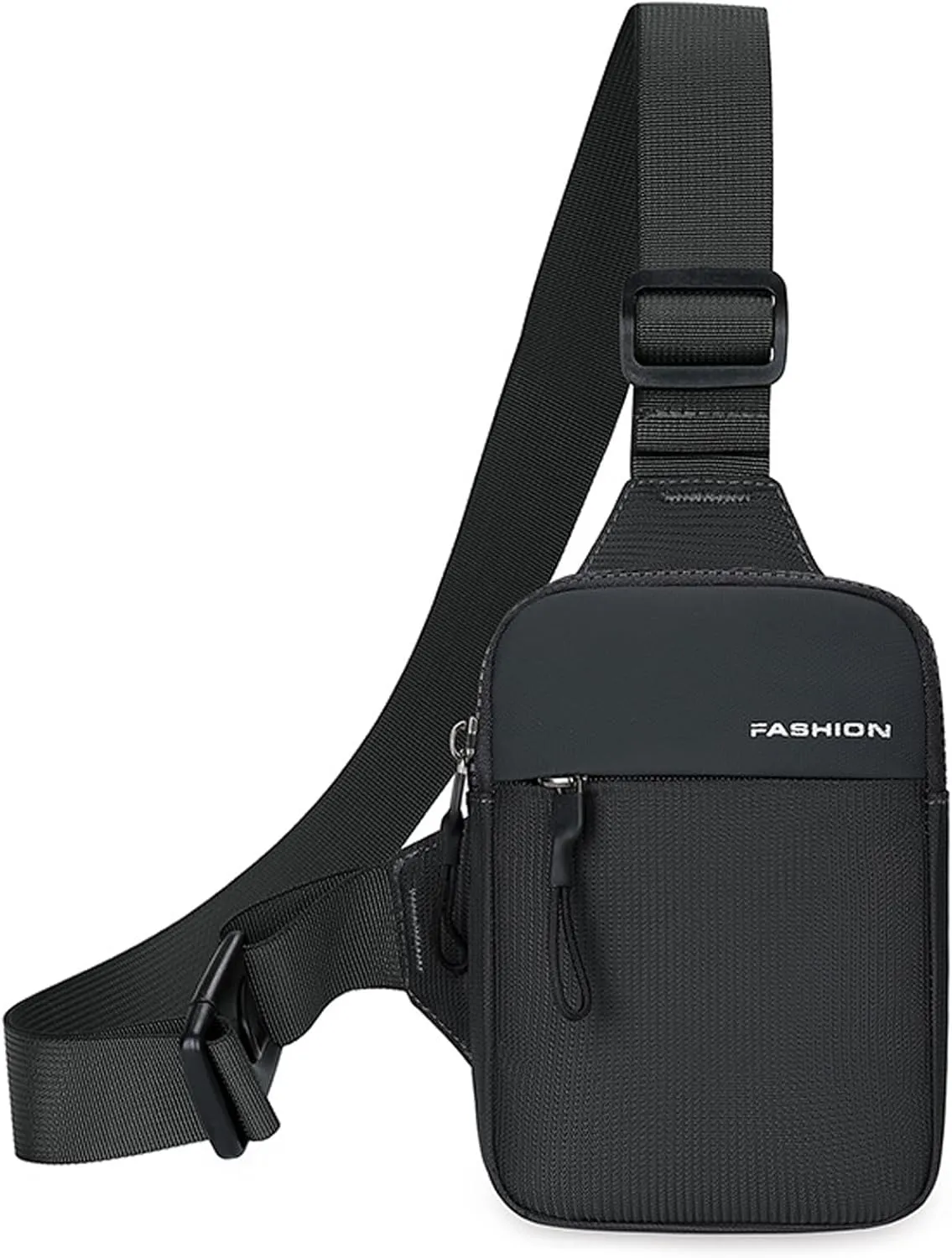 Mini Sling Bag Men Small Crossbody Bag Women Fanny Packs Casual Phone Chest Bag Waterproof Slim Personal Pocket Bag Backpack for Travel Hiking