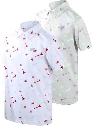 New Balance Boys Polo Shirt - 2 Pack Short Sleeve Performance Golf Shirt, Dry Fit Athletic Collared Tee (Sizes: 8-20)