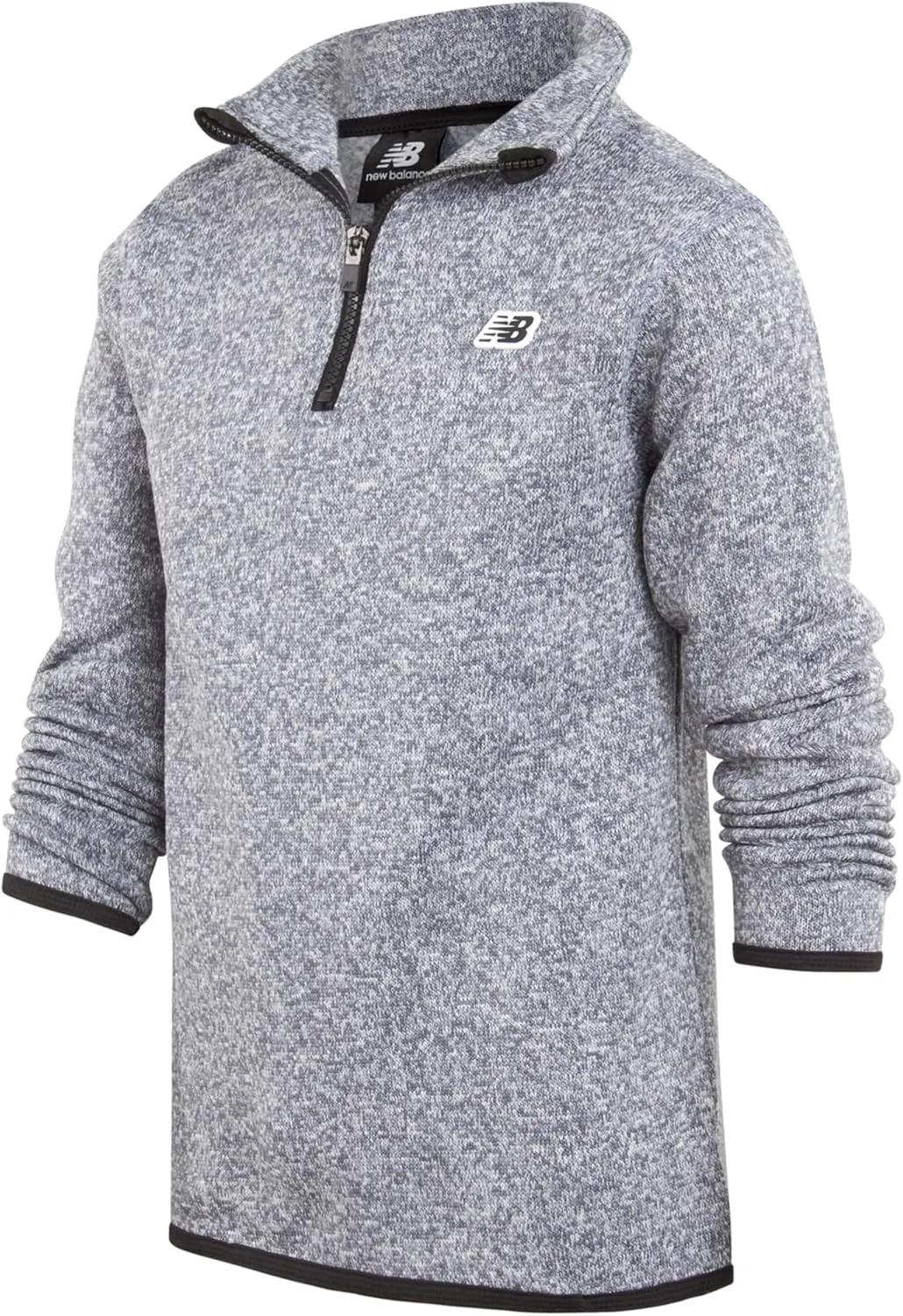 New Balance Boys' Sweatshirt - Performance Sweater Fleece Quarter Zip Pullover Sweatshirt - Active Sweatshirt for Boys (8-20)