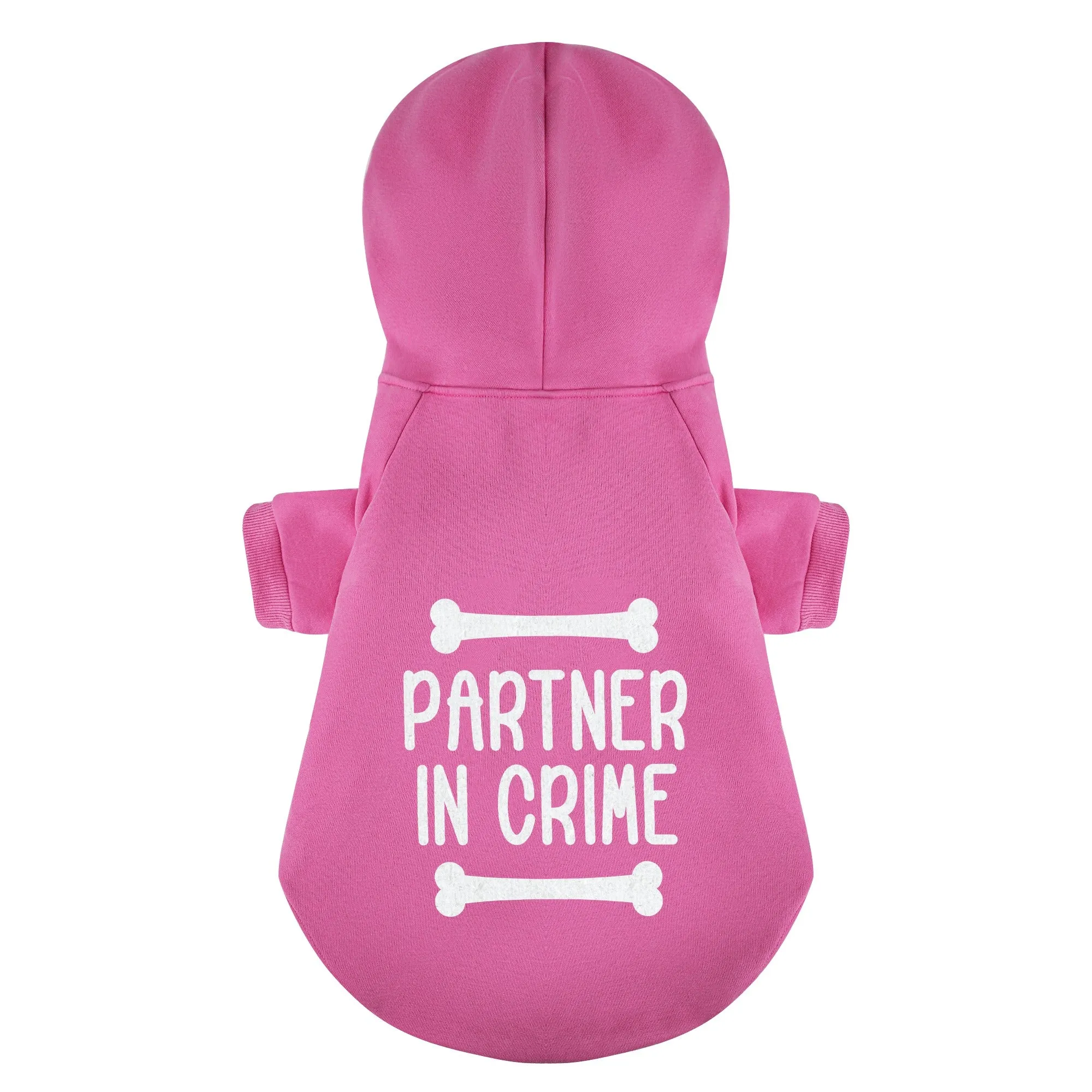 Partner in crime and Accomplice - Matching French Bulldog Hoodies – Stylish, Cozy & Personalized!